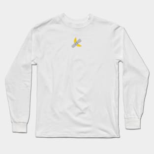 Duct-taped Banana Long Sleeve T-Shirt